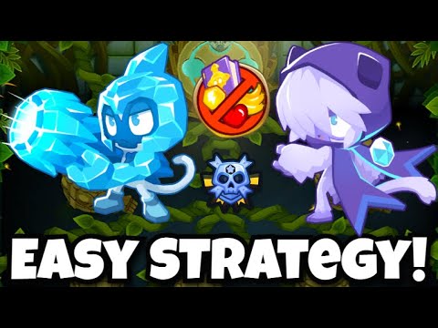 INSANE Strategy! Sanctuary CHIMPS Black Border Guide l Update 50.2 (Bloons TD6)