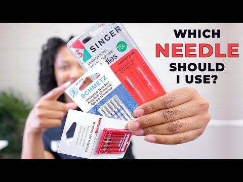 6 Types of Sewing Machine Needles & What They're Best For!