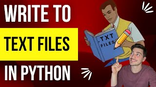 How to Write to a text .txt file in Python! Processing Lists, and Outputting Data!