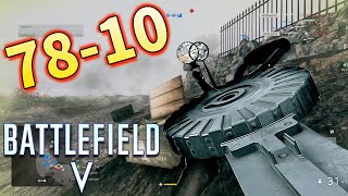 【BFV BF5】余裕がありすぎるドイツ側。遠距離ぶち抜き怒涛の78キル【PS4】