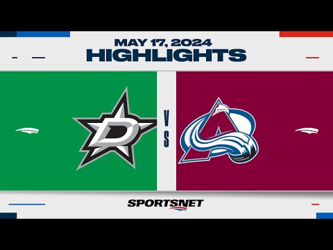 NHL Game 6 Highlights | Stars vs. Avalanche - May 17, 2024