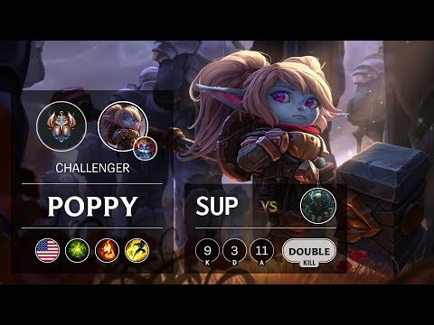 Poppy Support vs Pyke - NA Challenger Patch 9.23