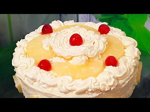 Juicy And Soft Pineapple Cake Recipe By Cook With Fazila