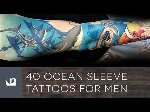 Aquatic Tattoo Sleeve