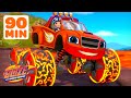 Blaze S Hot Lava POWER TIRE Race More Races 90 Minutes Blaze And The Monster Machines