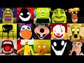Roblox Shrek In The Backrooms Level 1 To Level 25 All Entity Jumpscares New Update