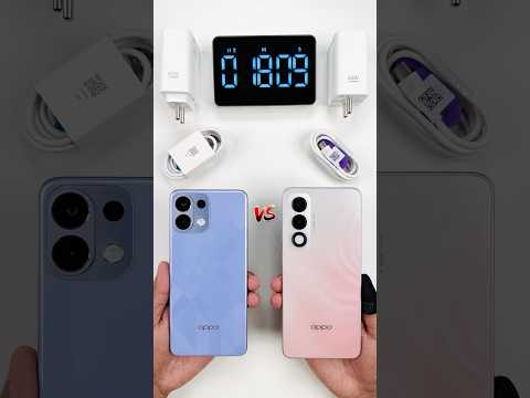 Oppo K13 vs Oppo K13X Charging Test #shorts