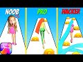 Können Wir In Der HAIR CHALLENGE APP NOOB Vs PRO Vs HACKER Gehen HIGHSCORE