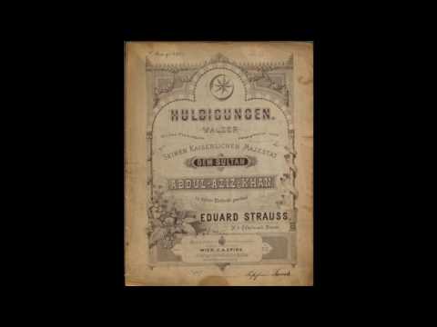 Eduard Strauss Huldigungen, Walzer, op. 88