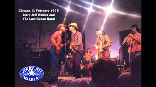 Jerry Jeff Walker and The Lost Gonzo Band FULL CONCERT (Live) February 1975 - Chicago, IL