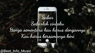Download lagu Sabar - Afgan (LIRIK) mp3