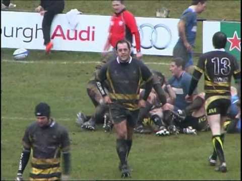 MELROSE v JEDFOREST 2011 - MELROSE'S EIGHT TRIES - BORDER LEAGUE RUGBY