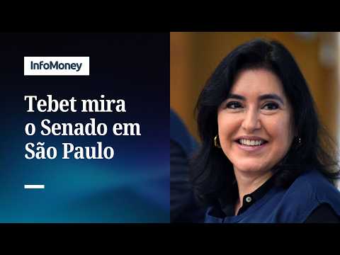 Simone Tebet anuncia que vai disputar o Senado por São Paulo | InfoMoney News