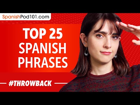 Top 25 Spanish Phrases - Spanish for Everyday Life