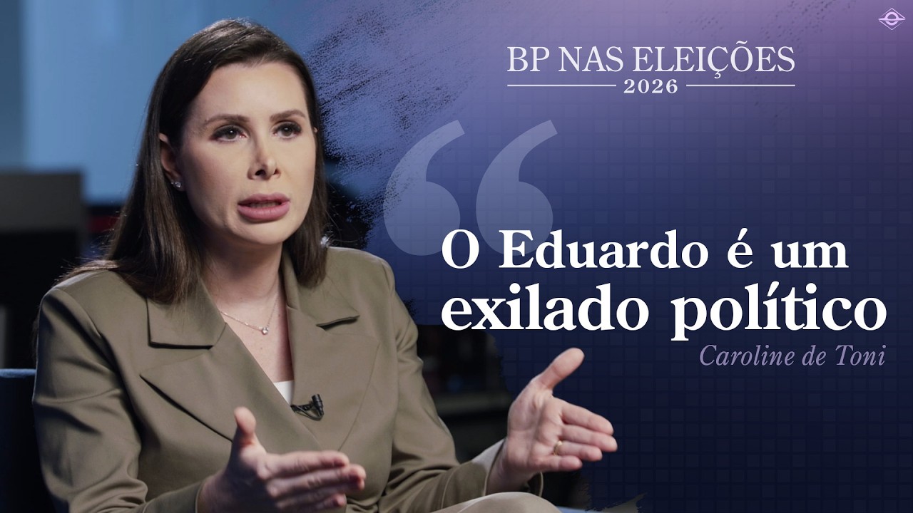 Carol de Toni fala sobre a situação de Eduardo Bolsonaro