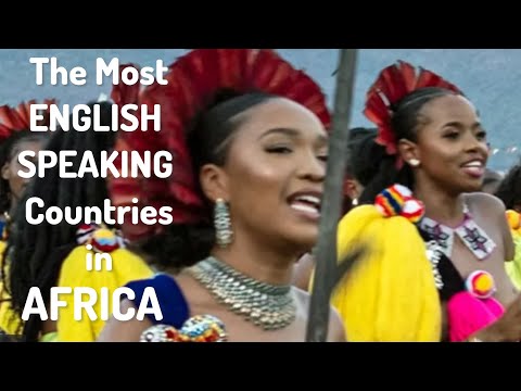 The MOST ENGLISH-SPEAKING Countries in Africa