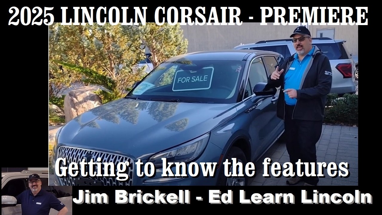 2025 Lincoln Corsair Premiere - Getting to know the features