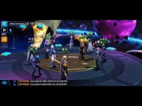 Cosmic Crucible Infinity Watch mirror match walkthrough - Marvel Strike Force - MSF