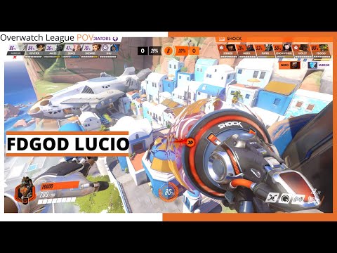 FDGOD LUCIO POV | San Francisco Shock vs Los Angeles Gladiators | OWL Season 2021 Week 1