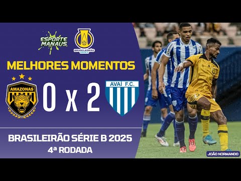 Amazonas FC 0x2 Avaí