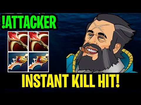 INSTANT KILL HIT!! - !ATTACKER KUNKKA - Dota 2