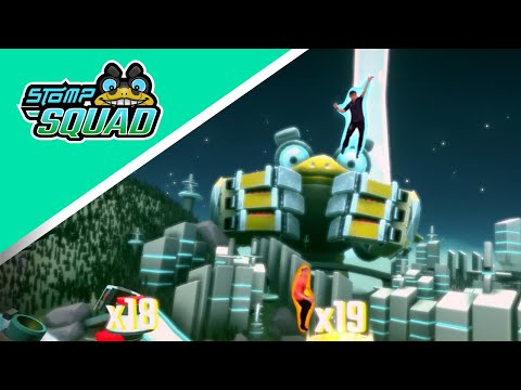 New 2-player trampoline game: Stomp Squad for ValoJump® | Valo Motion