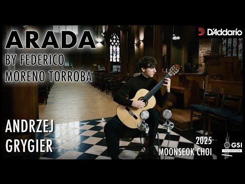 Andrzej Grygier performs Federico Moreno Torroba's "Suite Castellana: Arada" on a 2025 Moonseok Choi