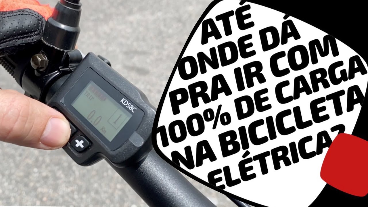Até onde dá pra ir com a bike elétrica com bateria cheia? Pedaleria