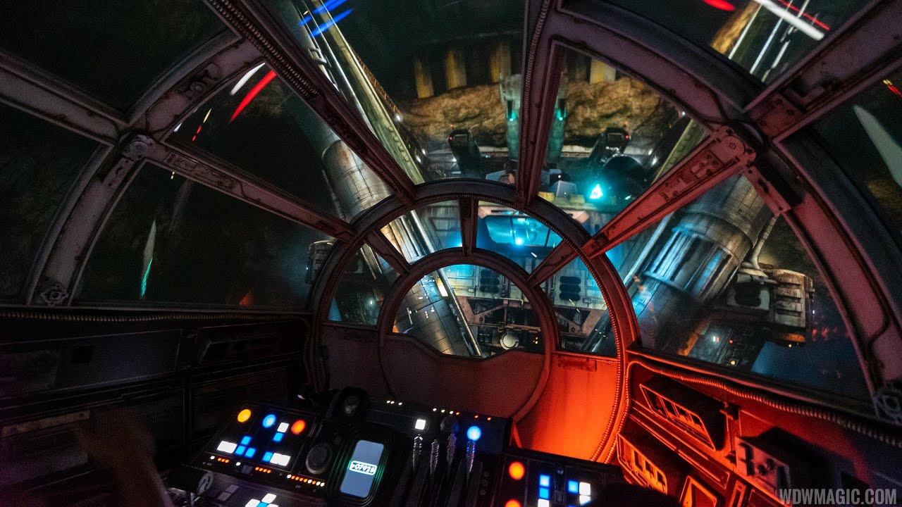 Millennium Falcon: Smugglers Run complete ride
