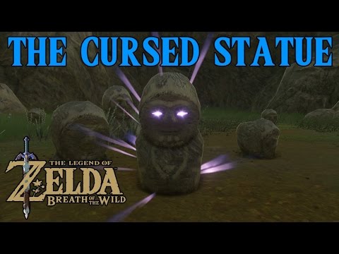 Zelda Breath Of The Wild Playthrough: The Cursed Statue, Kam Urog Shrine (All Chests)