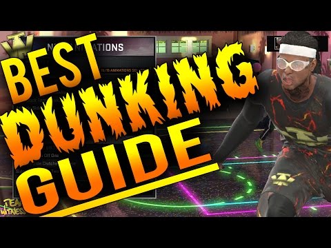 NBA 2K16 Tips: Best DUNKING Tutorial - How To Drive & Dunk EVERYTIME & Best DUNKING ANIMATIONS!
