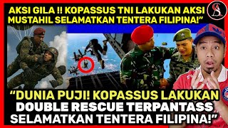 Download lagu 'SAAT DARURAT! KOPASSUS MENYELAMATKAN TENTARA FILIPINA KETIKA PARASUT GAGAL TERBUKA!' mp3