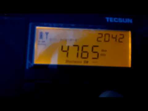 4765 kHz 4765 Tajik Radio 1; 4750 kHz R.BANGLADESH BETAR