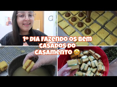 DAY 1 MAKING THE BEM CASADOS FOR MY WEDDING 🤩 | PRODUCTION ROUTINE 🥰 | Letícia B.