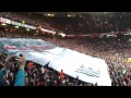 Man Utd Munich Flag "We'll Never Die" 