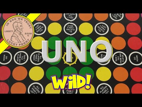 Uno Wild Tiles Board Game, 1983 International Games