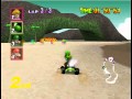 Lets Play Mario Kart 64 Part 1 WHEEEEEE