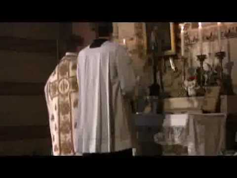 Katholische Konterrevolution - Die alte tridentinische lateinische Messe