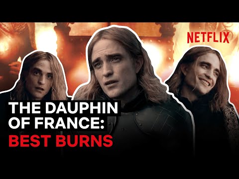 Thumbnail of the video: Robert Pattinson’s Best Burns In The King | Netflix