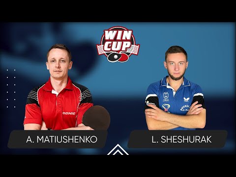 00:45 Andrii Matiushenko - Liubomyr Sheshurak West 6 WIN CUP 01.01.2024 | TABLE TENNIS WINCUP