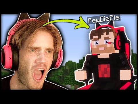 I found a PewDiePie Boss in Minecraft! Real   Part 26