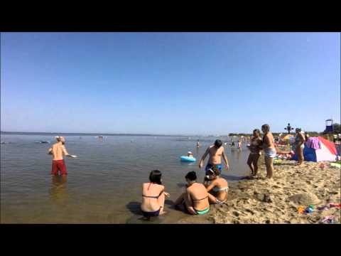 Wideo - Plaża, molo i przystań w Rewie - YouTube