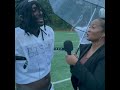 How Football Interviews Be After the Football Game When You Had A Good Game!