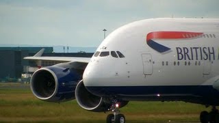 preview picture of video 'British Airways A380 | Training and Promotion Flight To Shannon'