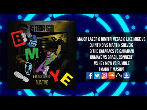 Watch Out For This vs Brasil Connect vs Hey Now vs Rumble (Mark T Mashup)