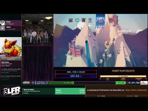 TASBot plays Celeste en 43:36 (All Red Berries) [SGDQ2019]