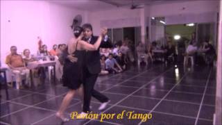 CORINA DE LA ROSA y JULIO BALMACEDA bailando el Vals DESDE EL ALMA en FLOREAL MILONGA