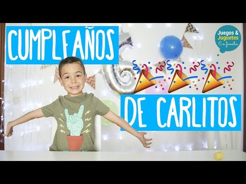 CUMPLEAÑOS DE CARLITOS + VIDEOS SORPRESA DE YOUTUBERS AMIGOS