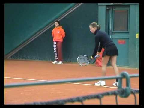 Julia Schruff warm up Interclubs 2009.WMV