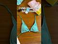 So Bindet Man Einen Bikini Bikini Mode Tipps Sommer